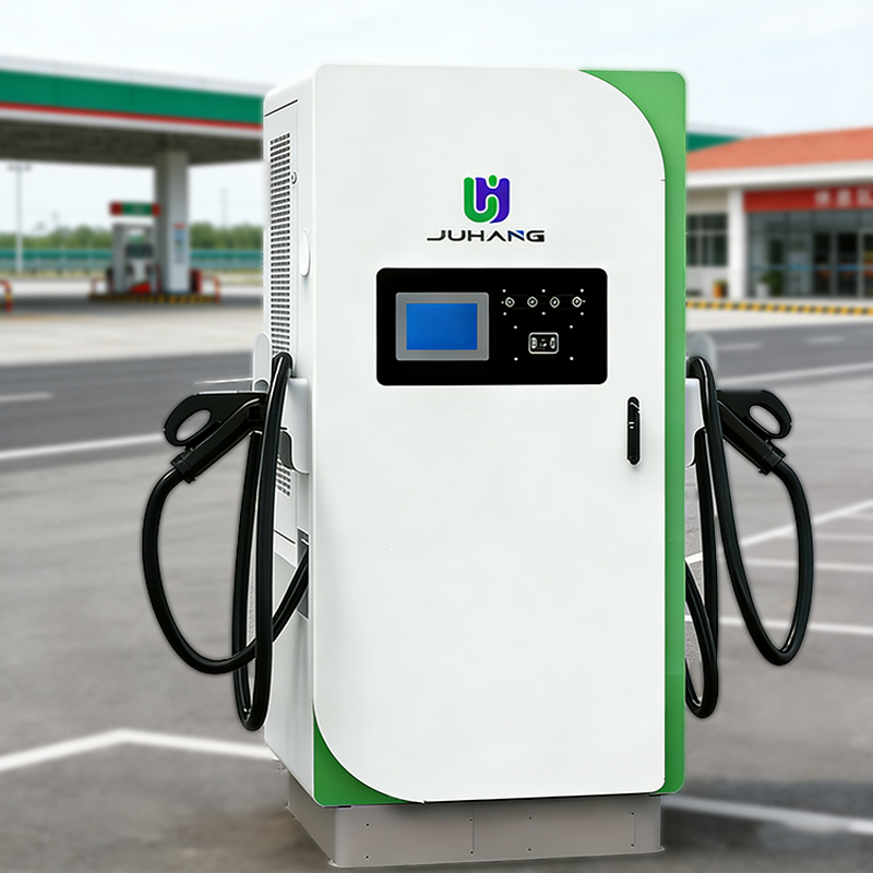 60kw  CCS2+CHAdeMO OCPP Fast C - огляд і ціна Ev Charging Pile