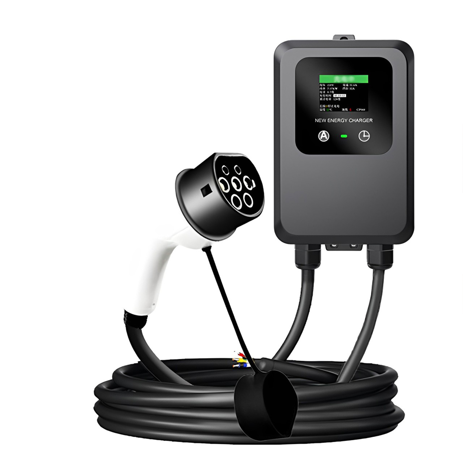 EV Charger 32A-24A-16A-8A 7KW  - огляд і ціна Wallbox Ev